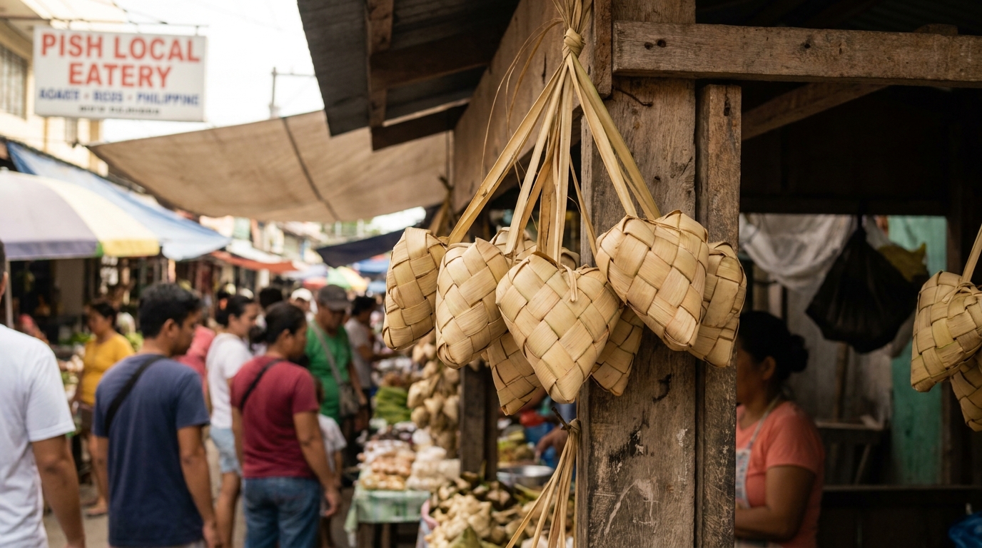 Puso (Hanging Rice) and Why It Matters - cebu food guide