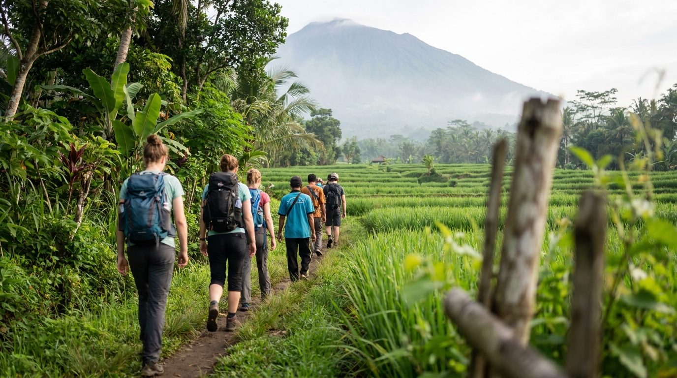 Mount Rinjani Foothills: Day Trekking from Senaru - day trips from lombok