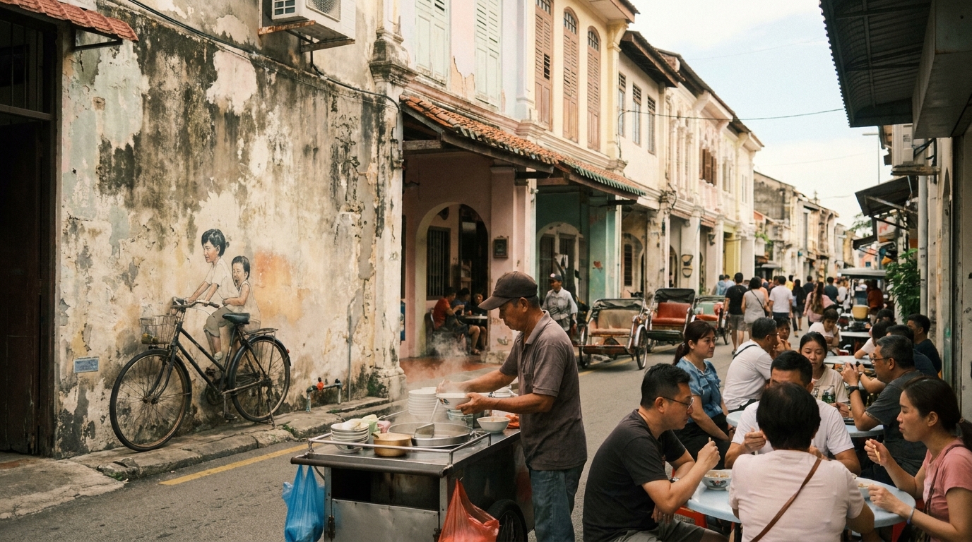 George Town: Best for Heritage, Street Art, and Food Culture - where to stay penang