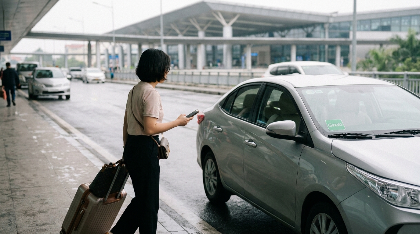 Grab: Ride-Hailing from the Airport - hanoi airport transfer