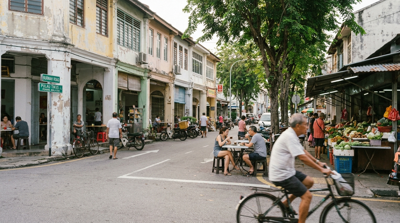 Pulau Tikus and Burmah Road: Best for Long Stays and Local Vibe - where to stay penang