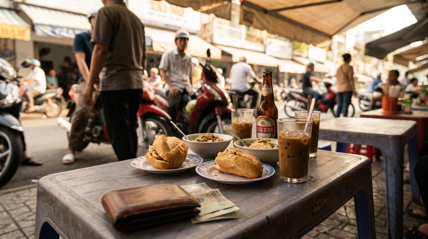 Food and Drink Budget in Saigon - ho chi minh city travel cost