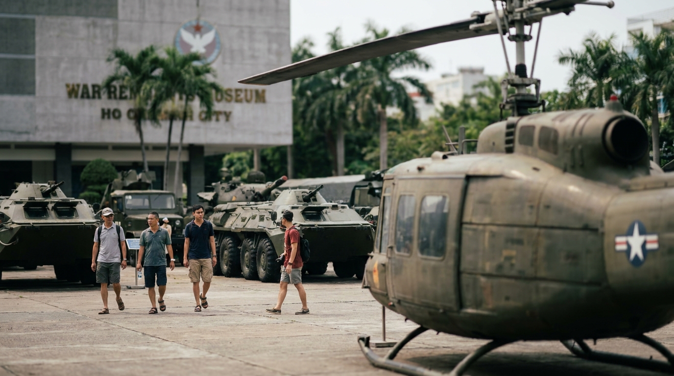 2. Visit the War Remnants Museum - things to do in ho chi minh city