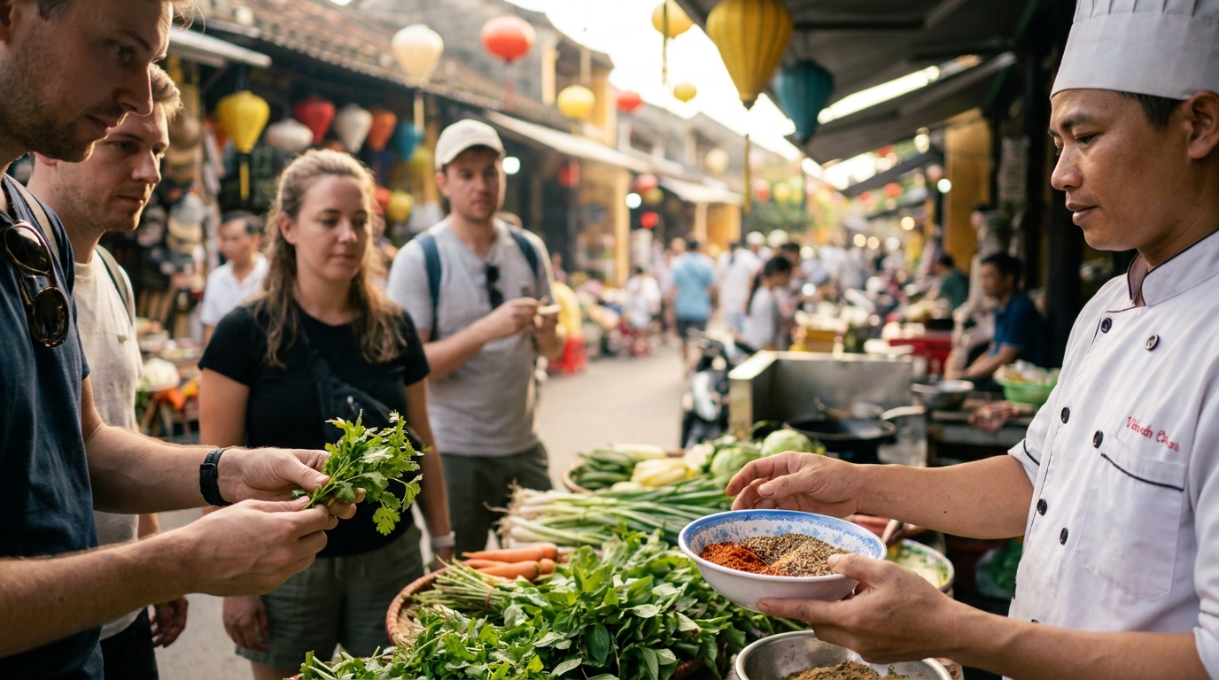 Take a Cooking Class with a Market Tour - things to do in hoi an