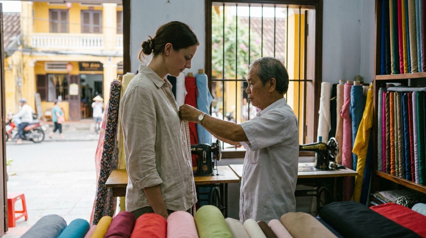 Get Custom Clothing Made by a Hoi An Tailor - things to do in hoi an