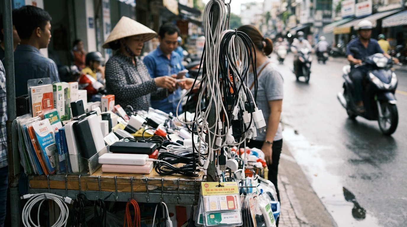 Electronics and Connectivity Essentials - ho chi minh city packing list