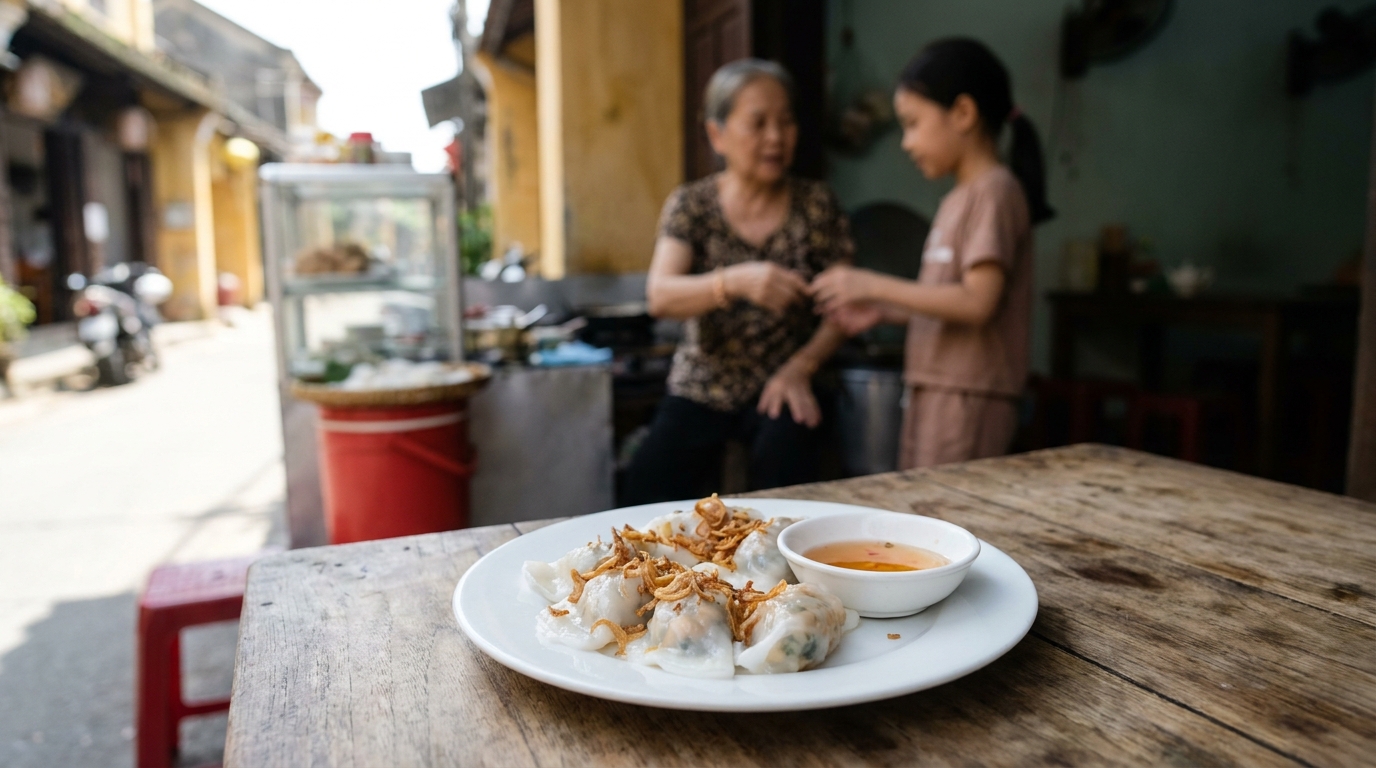White Rose Dumplings: One Family, Every Restaurant - hoi an food guide