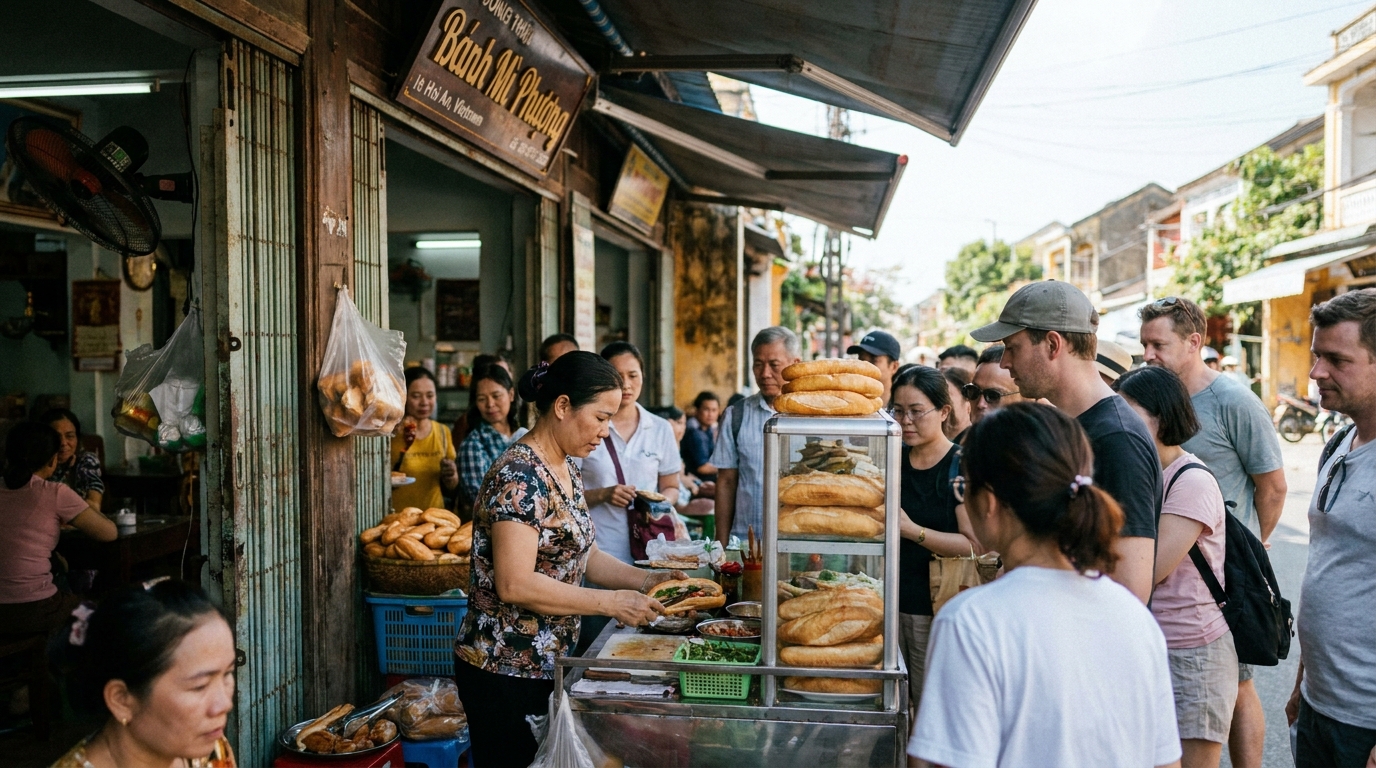 Banh Mi Phuong: The Most Famous Sandwich in Vietnam - hoi an food guide