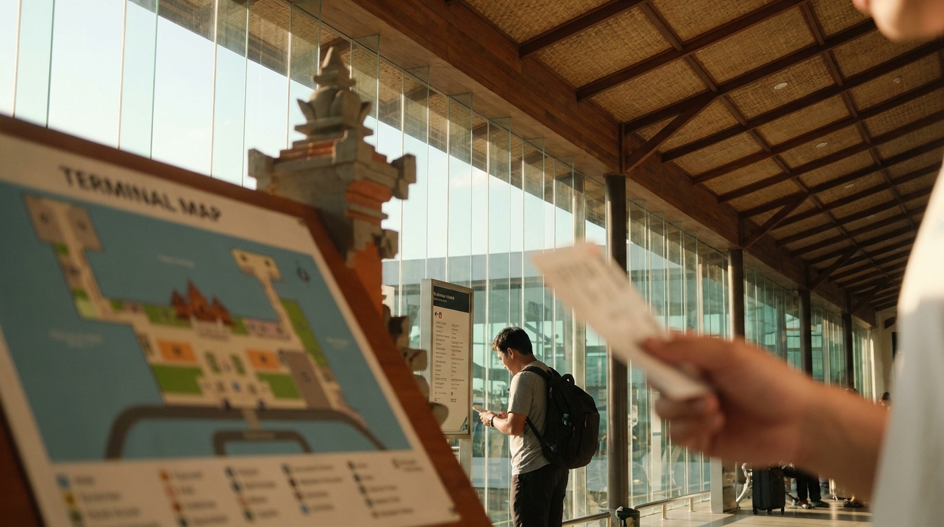 Understanding Ngurah Rai International Airport Layout - bali airport transfer