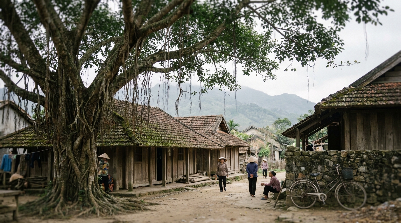 The Banyan Tree Village (Lang Ven Co) - hidden gems da nang