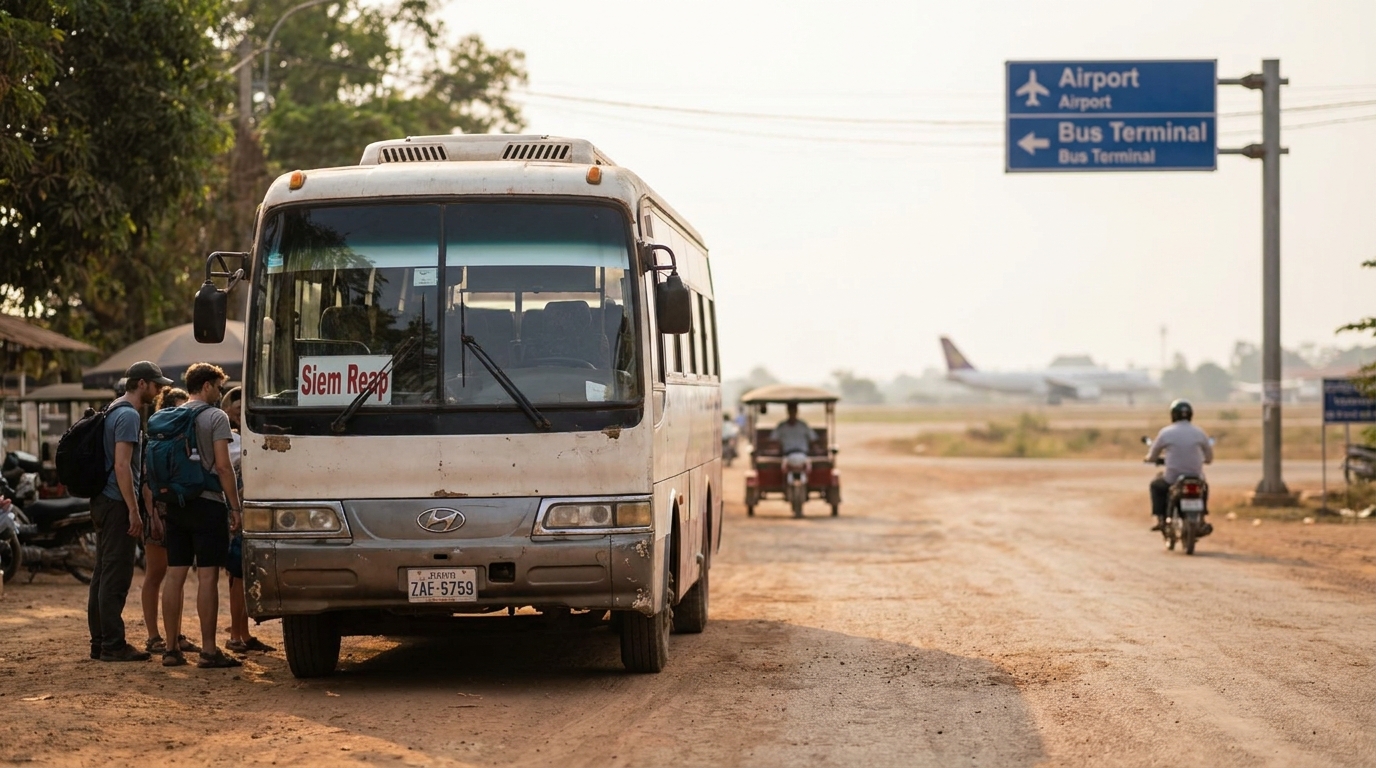 Getting to Siem Reap: Flights, Buses, and Overland Options - siem reap travel guide