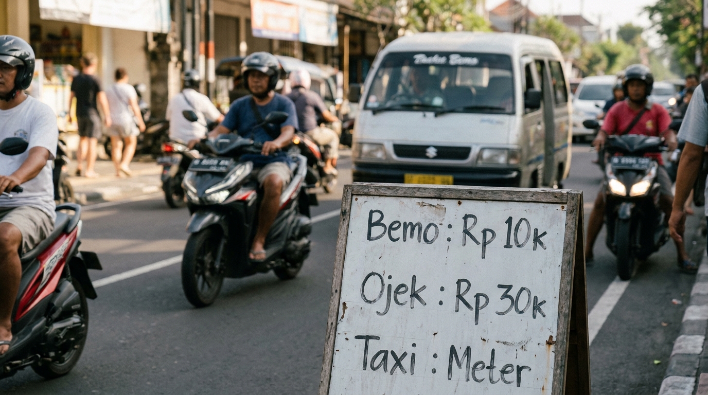 Transport Costs Around Bali - is bali expensive
