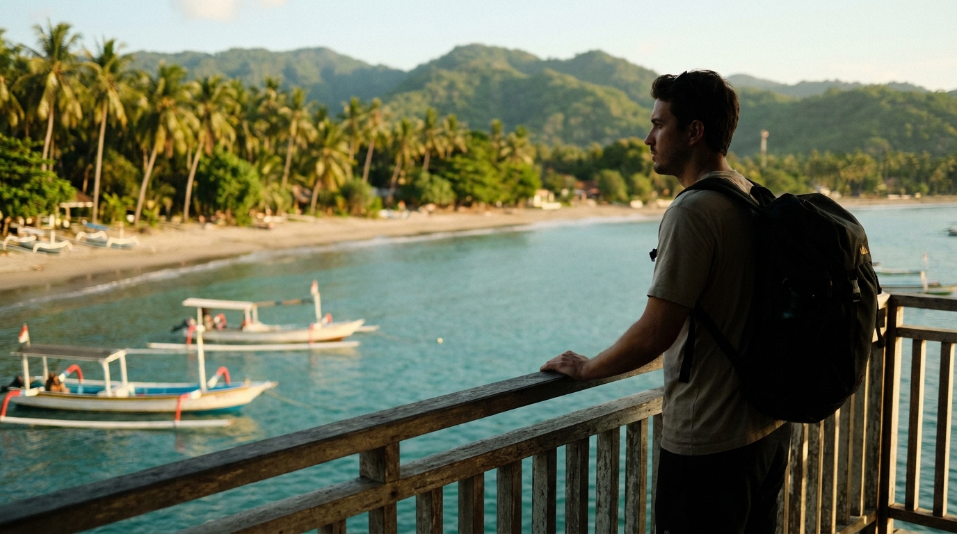 Day 1: Arrive in Senggigi — Settle the Northwest Coast - lombok itinerary 4 days