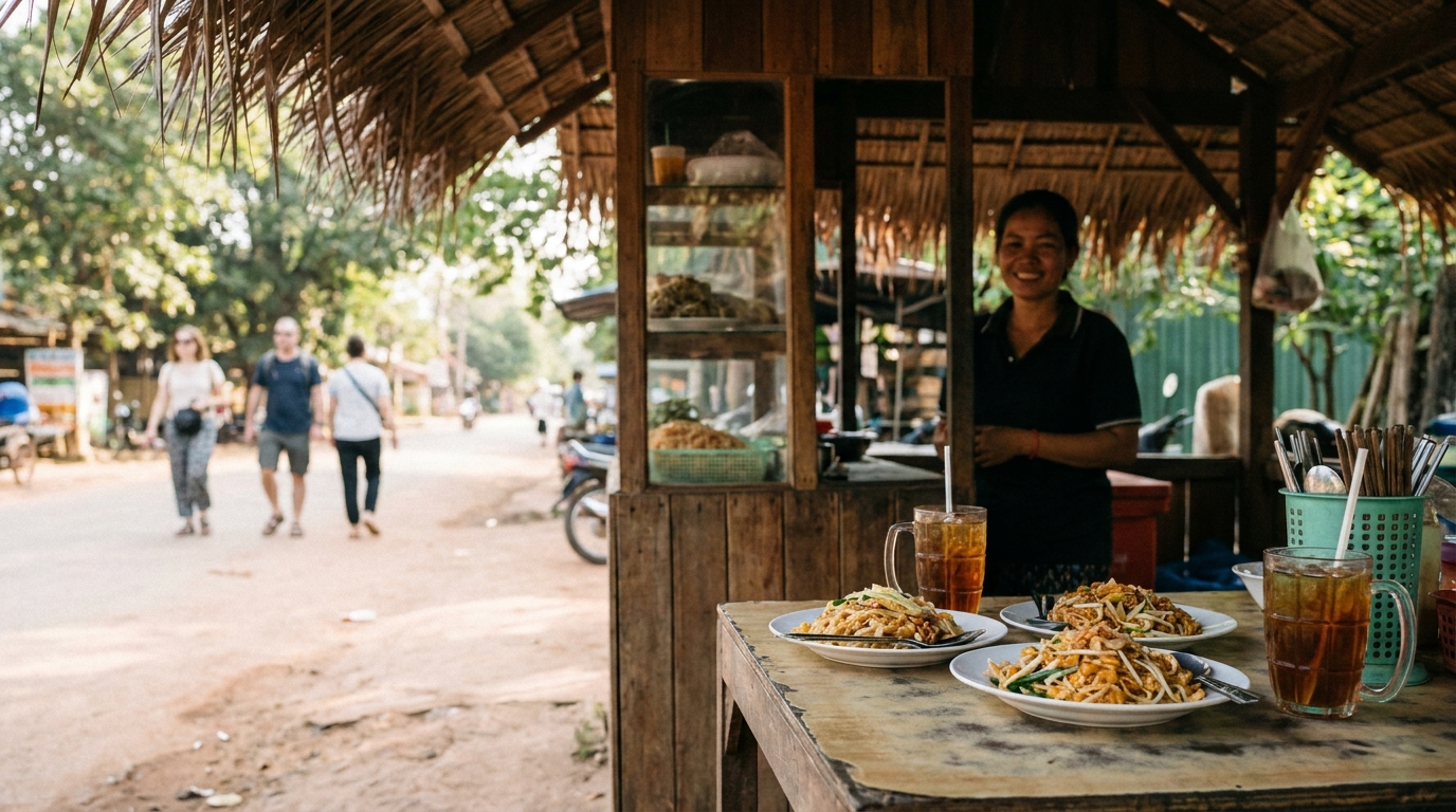 Food and Drink Budget - siem reap travel cost