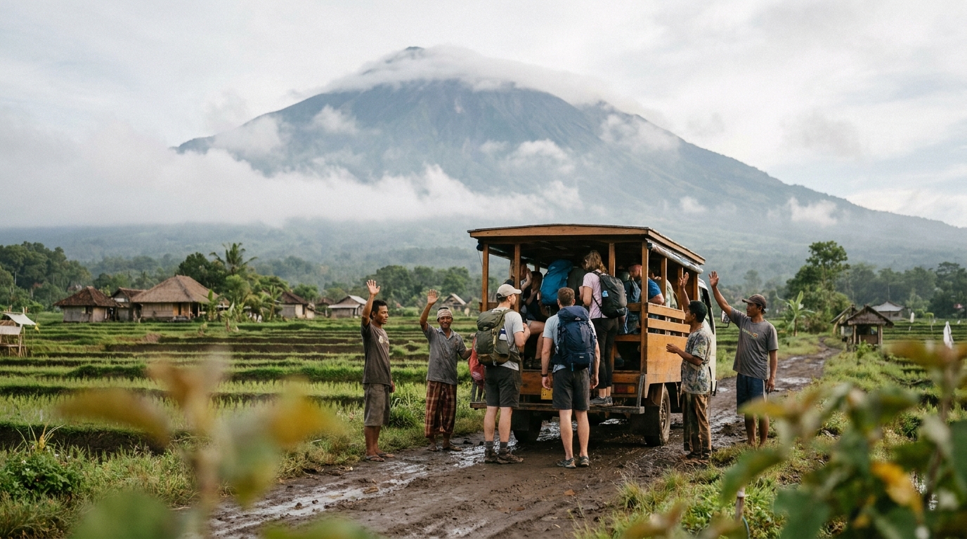 Day 4: Rinjani Foothills and Departure - lombok itinerary 4 days