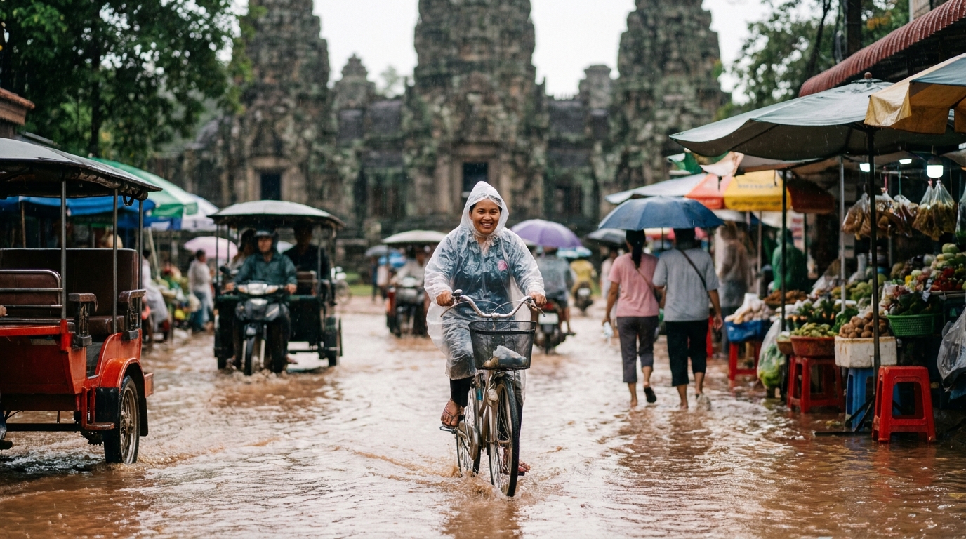 When Is the Wet Season in Siem Reap? - best time to visit siem reap