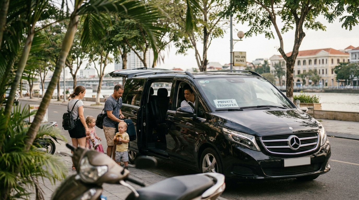 Pre-Booked Private Transfers: Best for Families and Hoi An Runs - da nang airport transfer