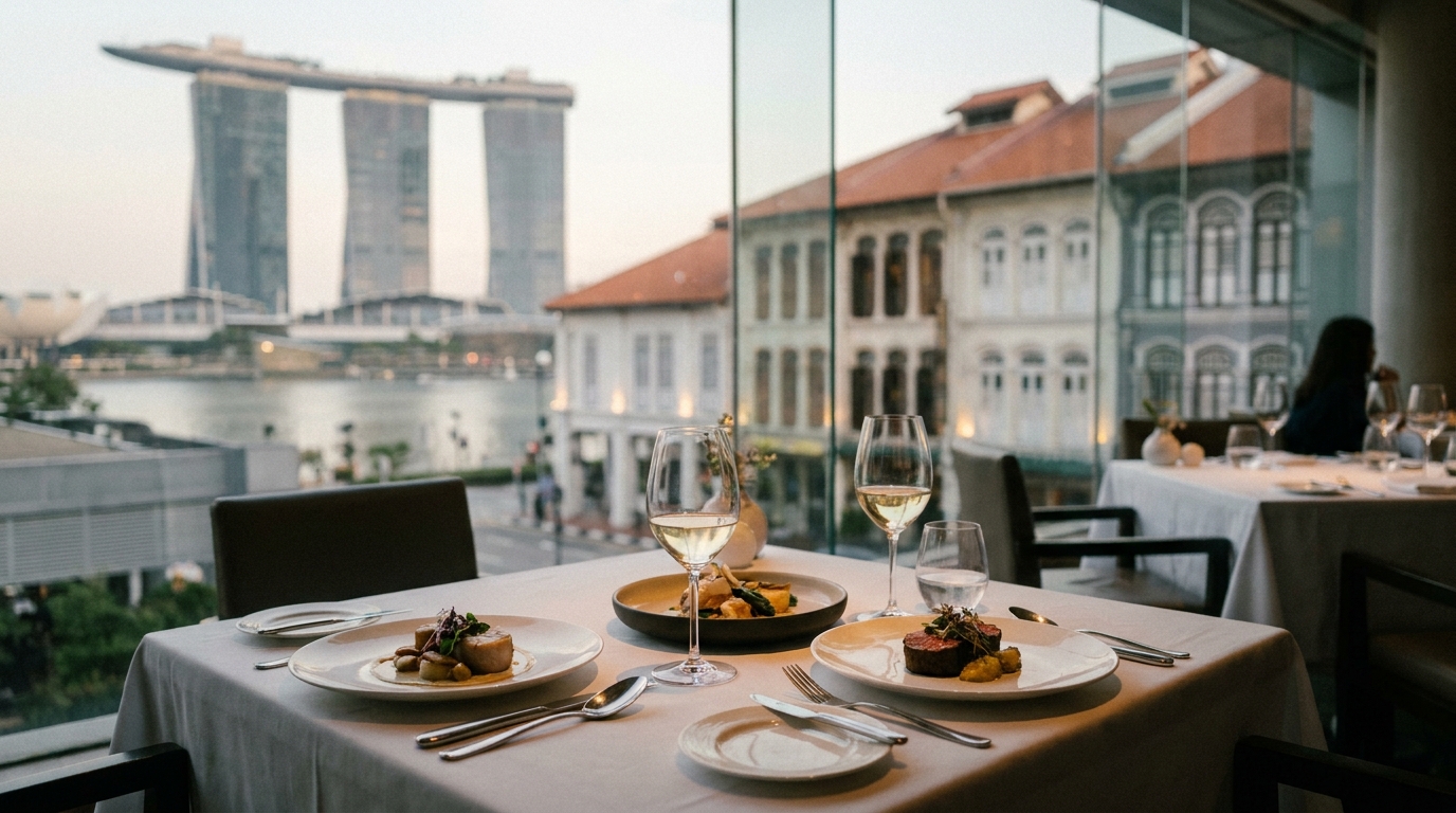 Michelin-Starred and Fine Dining in Singapore - singapore food guide