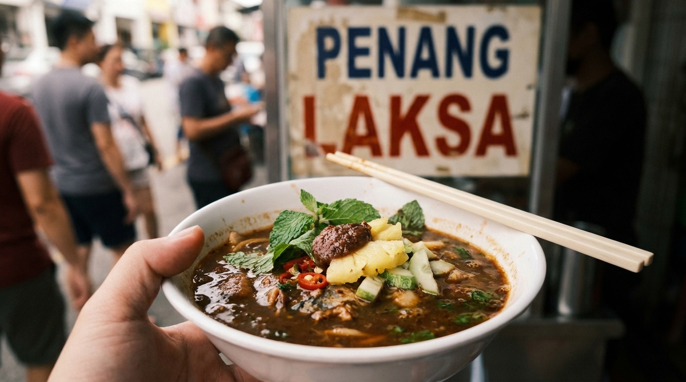 Assam Laksa: Sour, Spicy, and Unmistakable - penang food guide