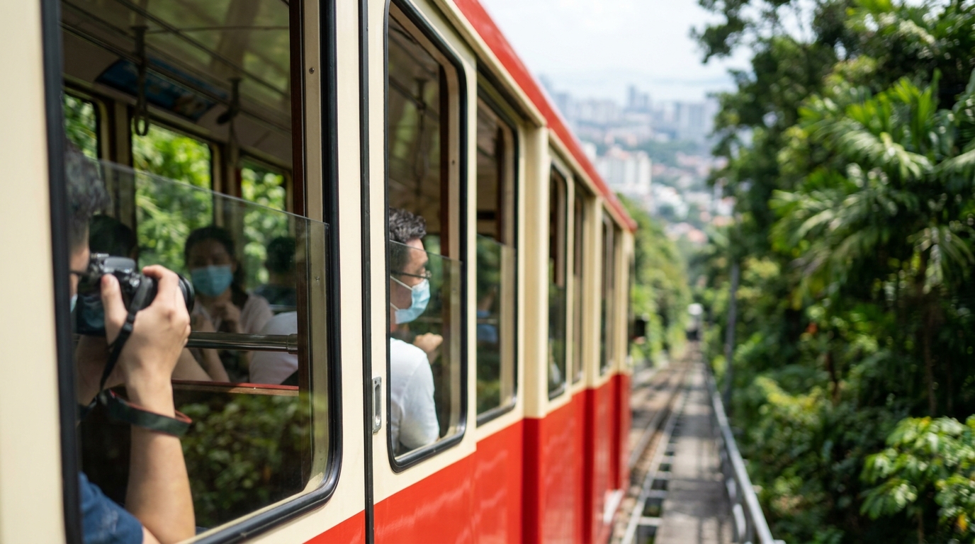 2. Ride the Penang Hill Funicular Railway - things to do in penang