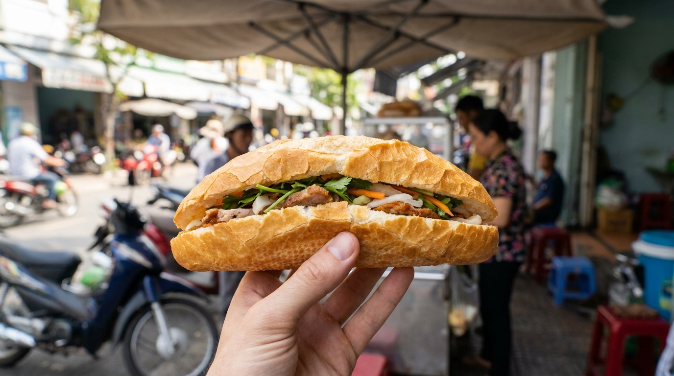 Banh Mi: Central Vietnam's Crunchiest Sandwich - da nang food guide