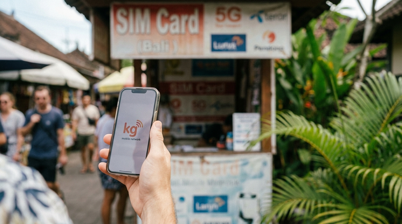 4. SIM Card and Connectivity - bali travel checklist