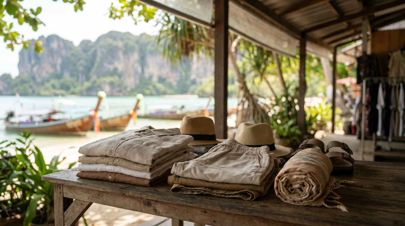 Clothing: The Exact Count We Recommend - krabi packing list