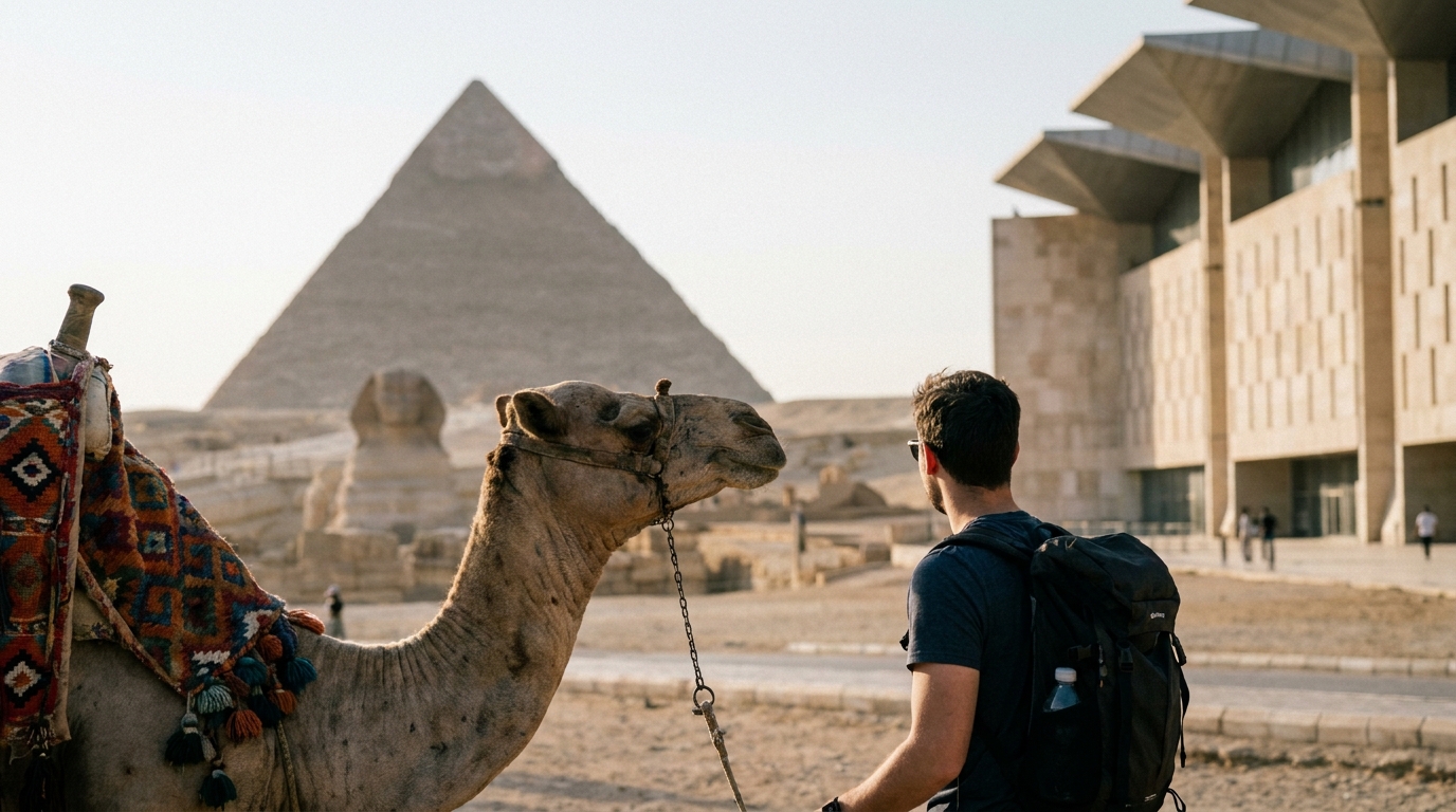Day 1: Giza Plateau and the Grand Egyptian Museum - cairo itinerary 5 days