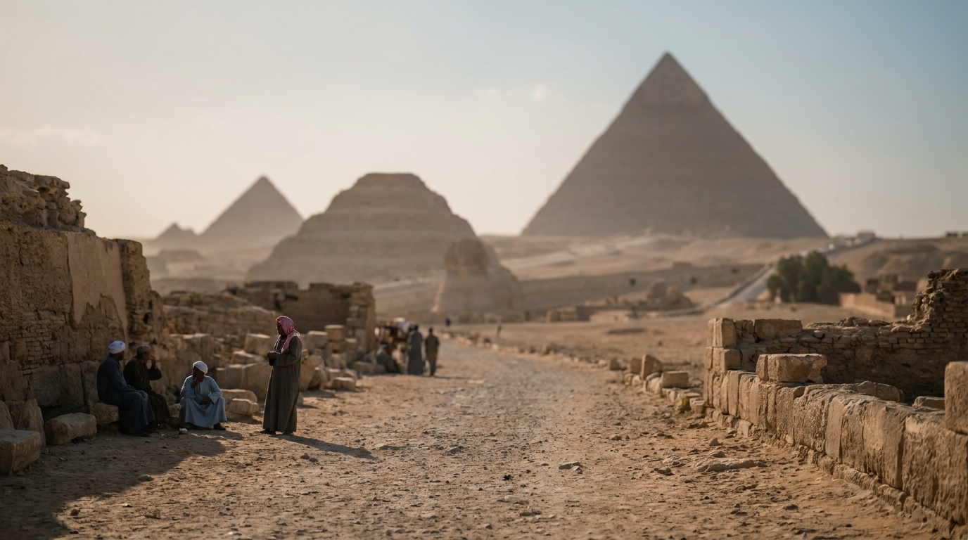 1. Giza and Saqqara: The Pyramid Circuit Beyond the Postcard - day trips from cairo