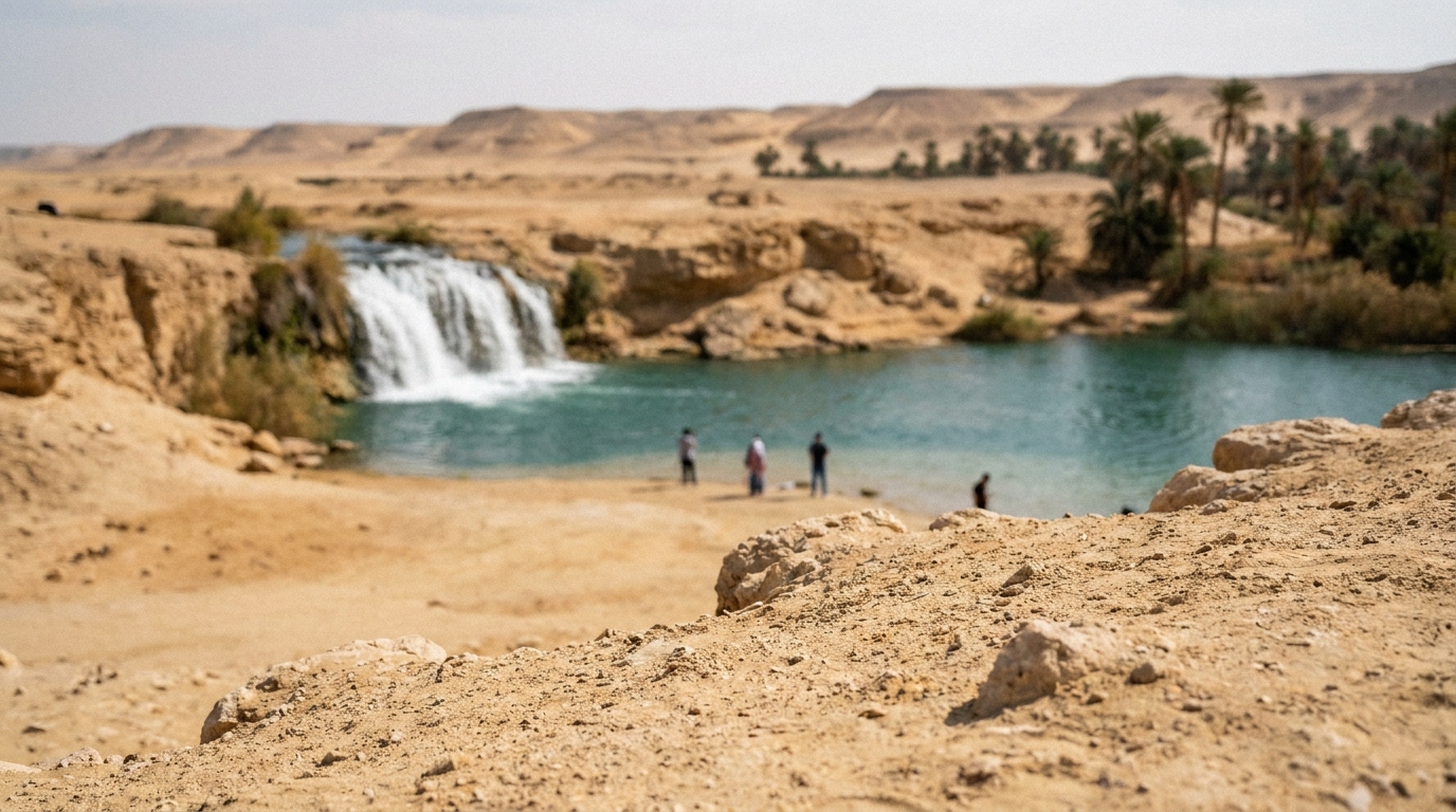 3. Fayoum Oasis: Desert, Waterfalls, and Wadi El-Rayan - day trips from cairo