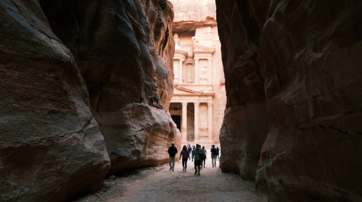 1. Walk the Siq at Dawn and Beat the Crowds - best things to do in petra