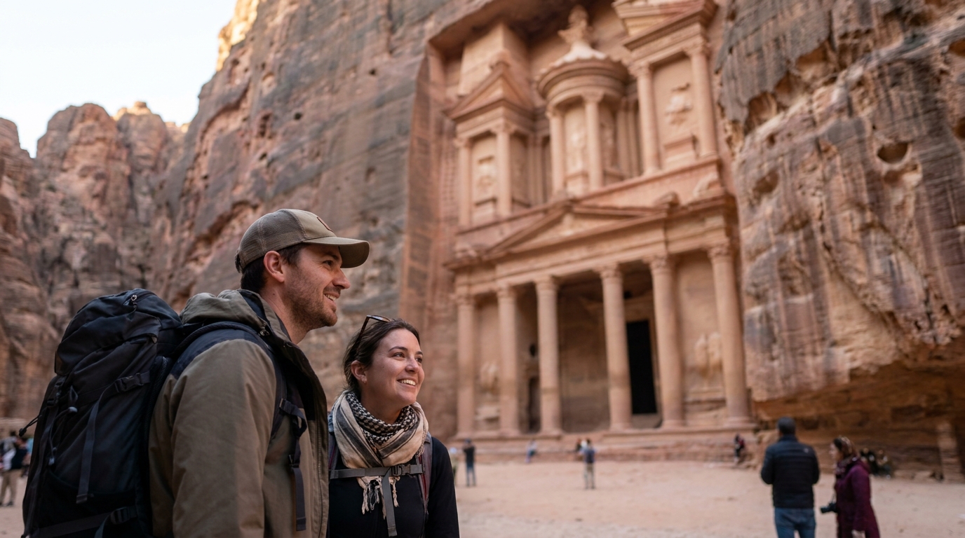 2. See Al-Khazneh (the Treasury) on Your Own Terms - best things to do in petra