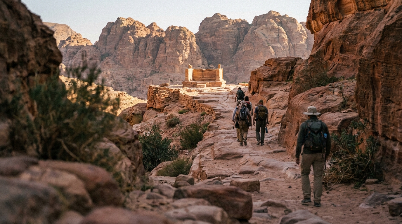 4. Climb the High Place of Sacrifice - best things to do in petra