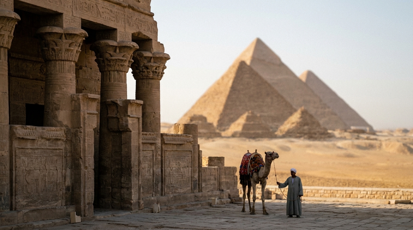 The Monuments: Pyramids vs Temples - cairo vs luxor