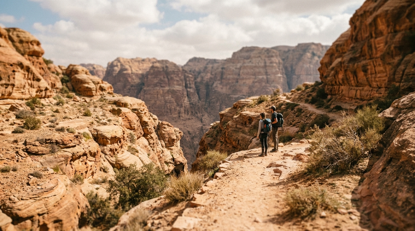 4. Dana Biosphere Reserve: Hiking Jordan's Grand Canyon - day trips from petra