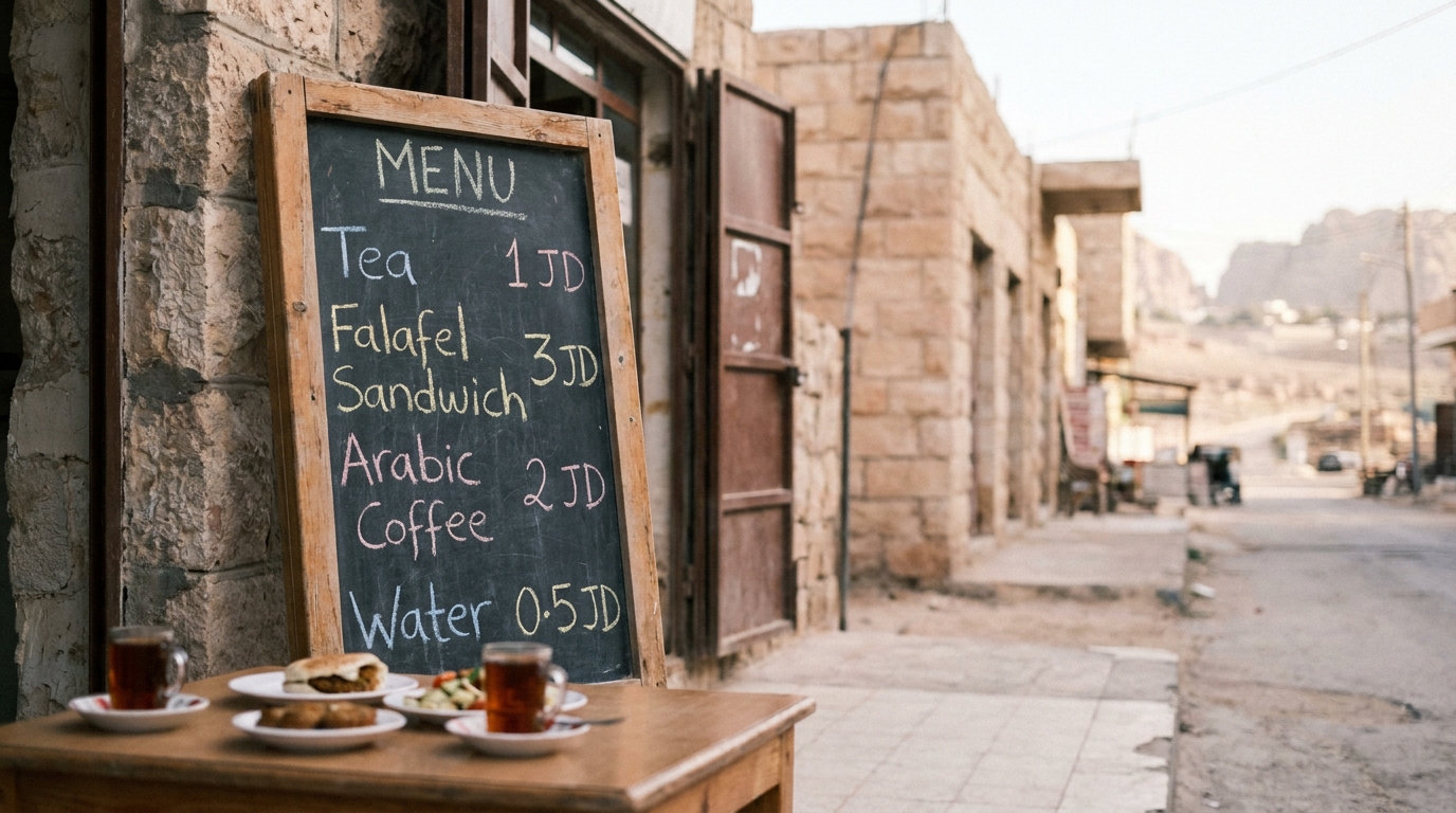 Food and Drink Costs in Wadi Musa - petra travel budget