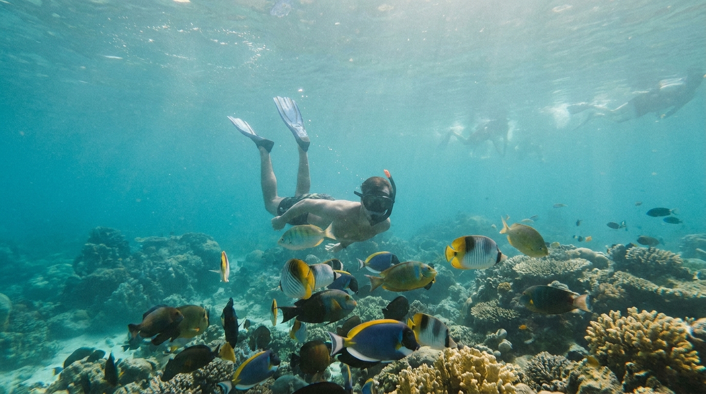 Day 4: Dive or Snorkel a Famous Outer Reef - maldives itinerary 7 days