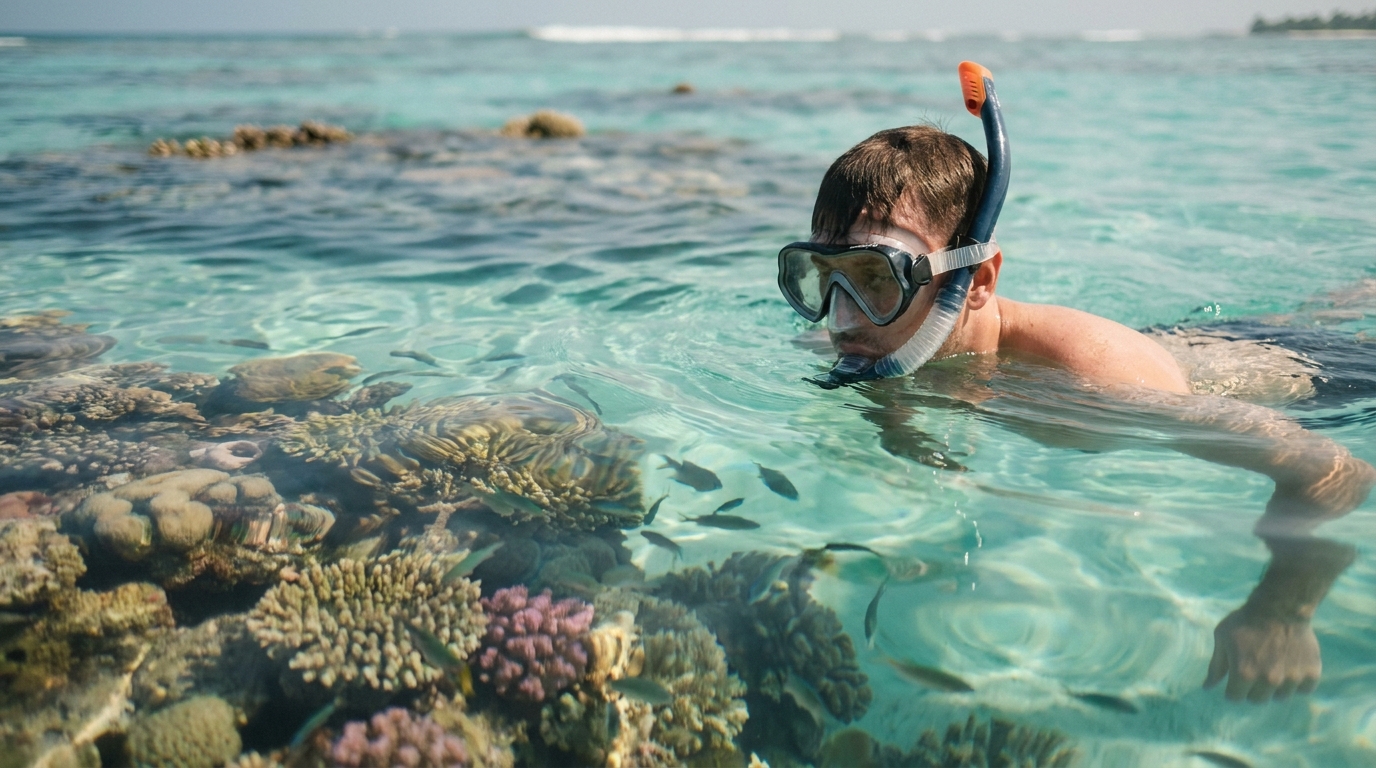 1. Snorkel the Maldives' House Reef - best things to do in maldives