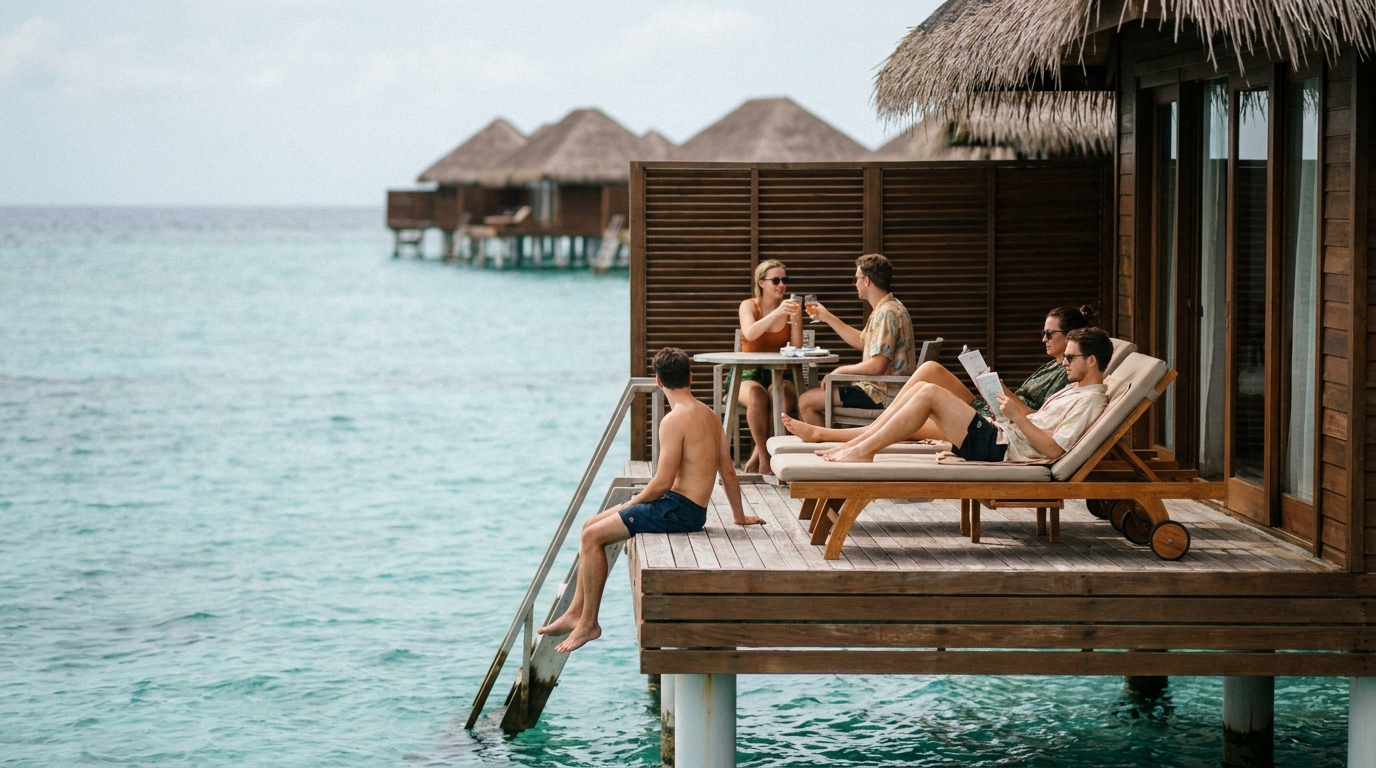 4. Stay in an Overwater Bungalow - best things to do in maldives