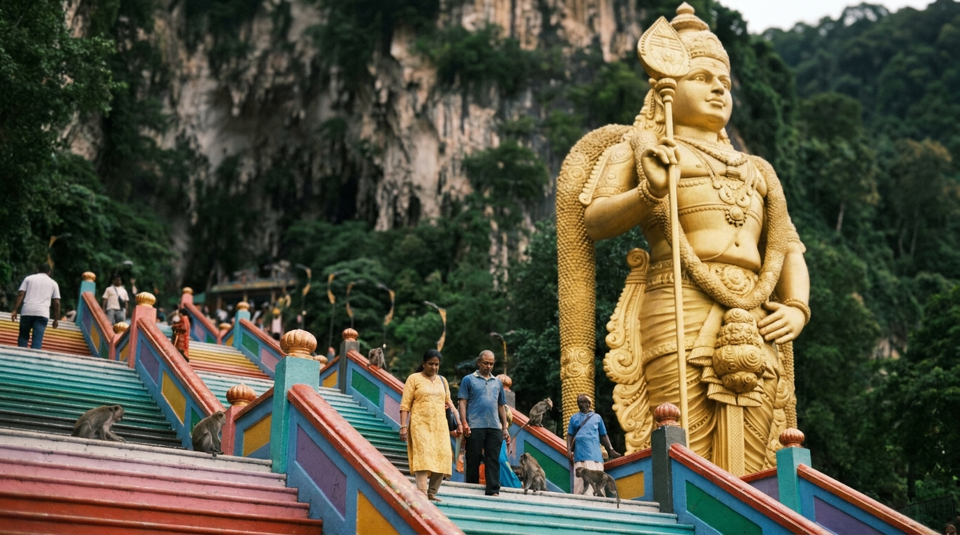 1. Batu Caves: The Easiest Day Trip from Kuala Lumpur - day trips from kuala lumpur