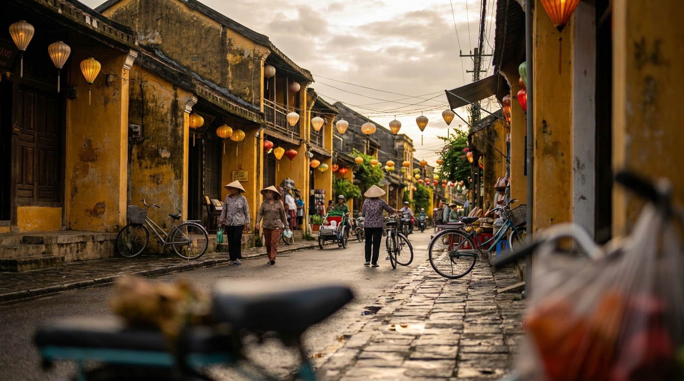 Atmosphere and Vibe: Completely Different Cities - hoi an vs da nang