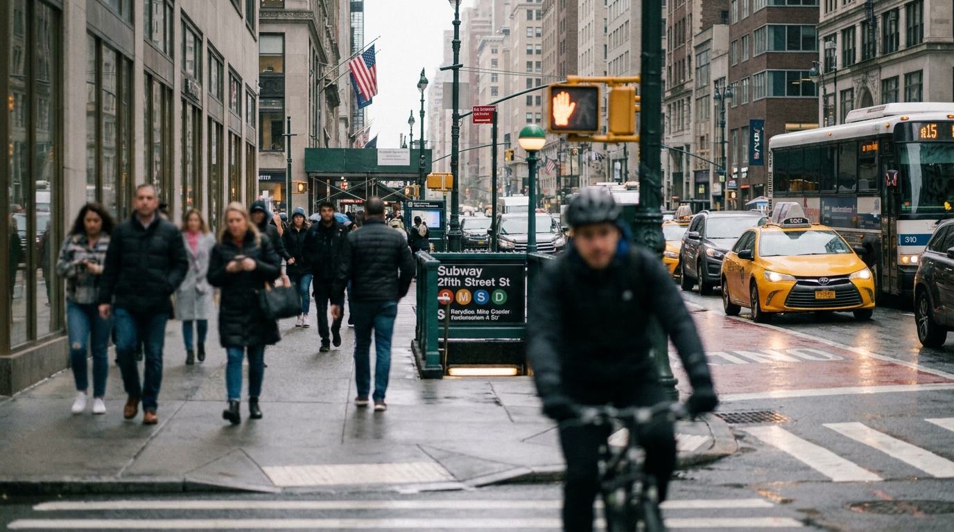 Getting Around: Transport and Walkability - new york city vs los angeles