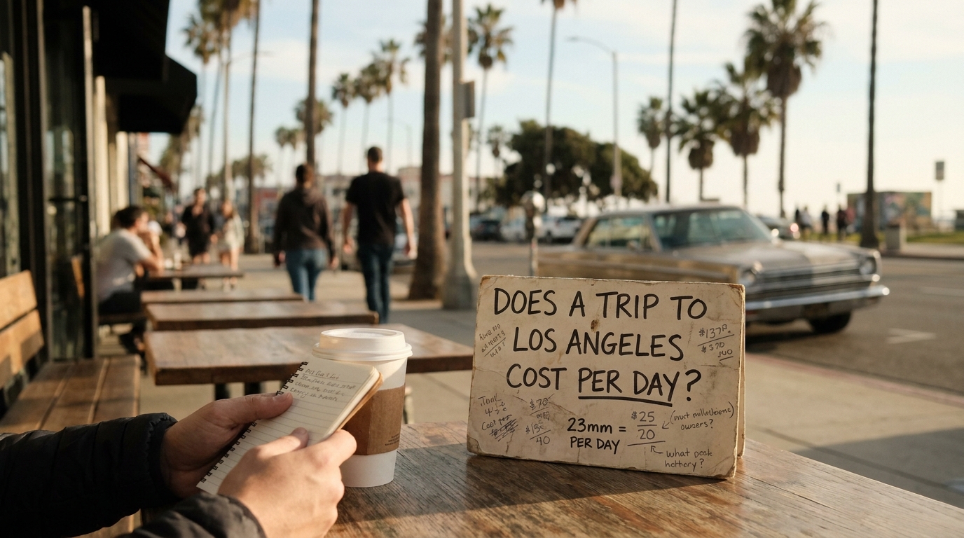 How Much Does a Trip to Los Angeles Cost Per Day? - los angeles travel budget