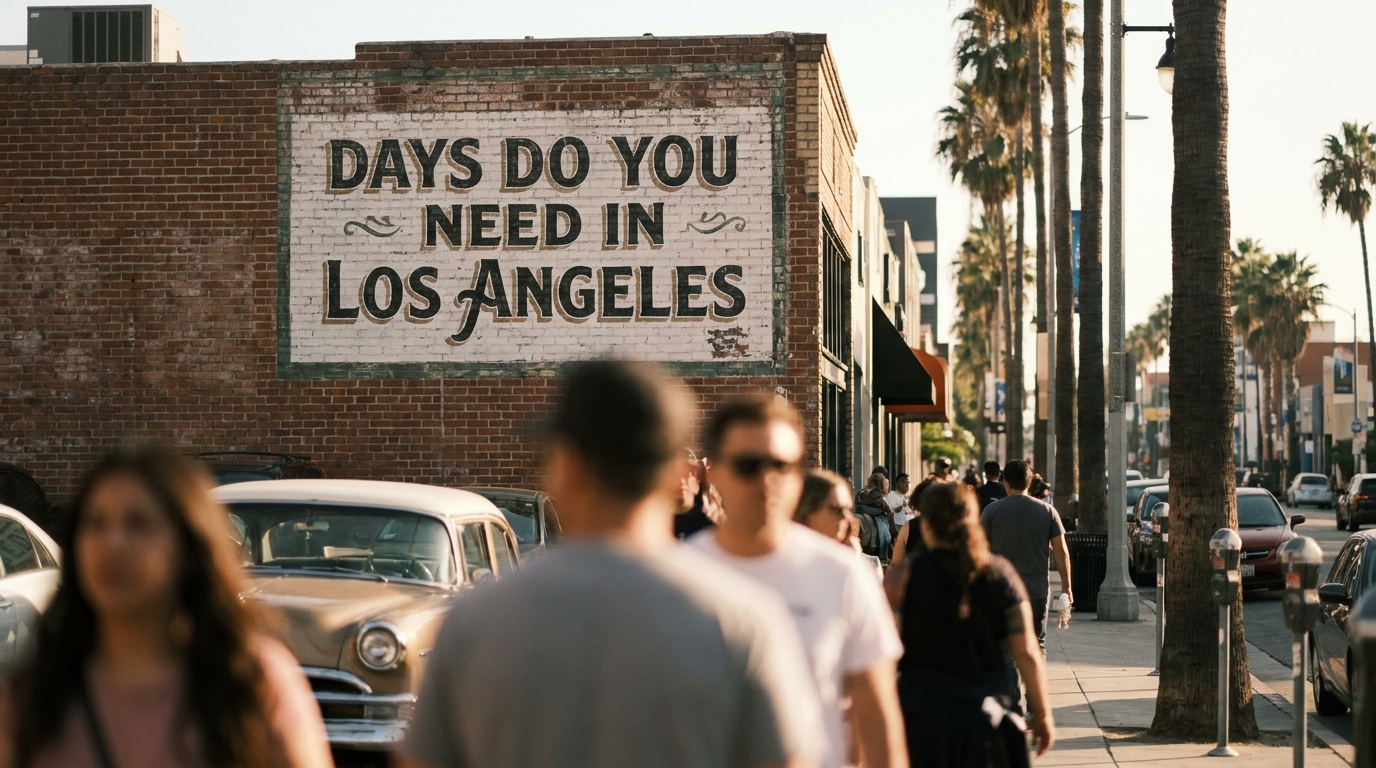 How Many Days Do You Need in Los Angeles? - best things to do in los angeles