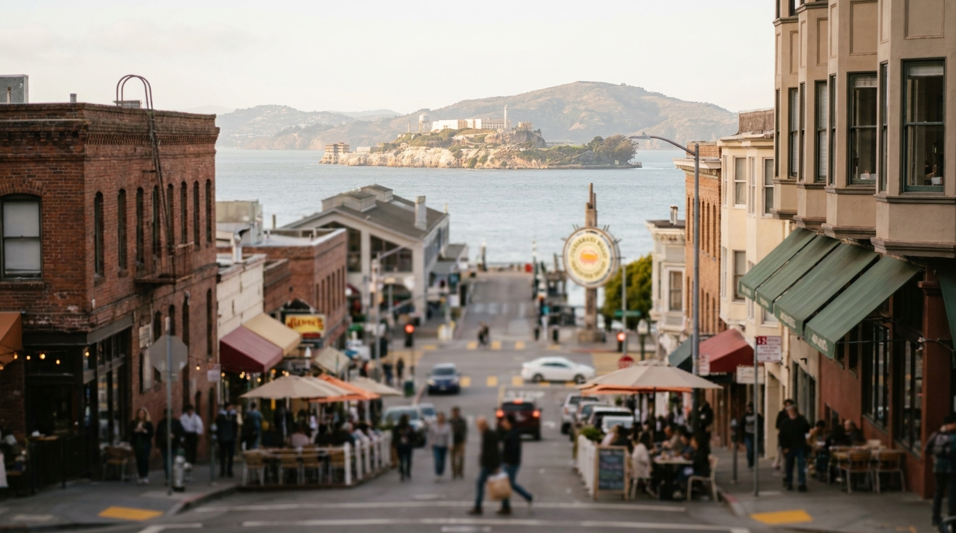 Day 1: Fisherman's Wharf, Alcatraz & North Beach - san francisco itinerary 5 days
