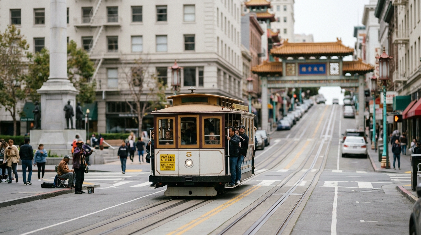 Day 3: Cable Cars, Union Square & Chinatown - san francisco itinerary 5 days