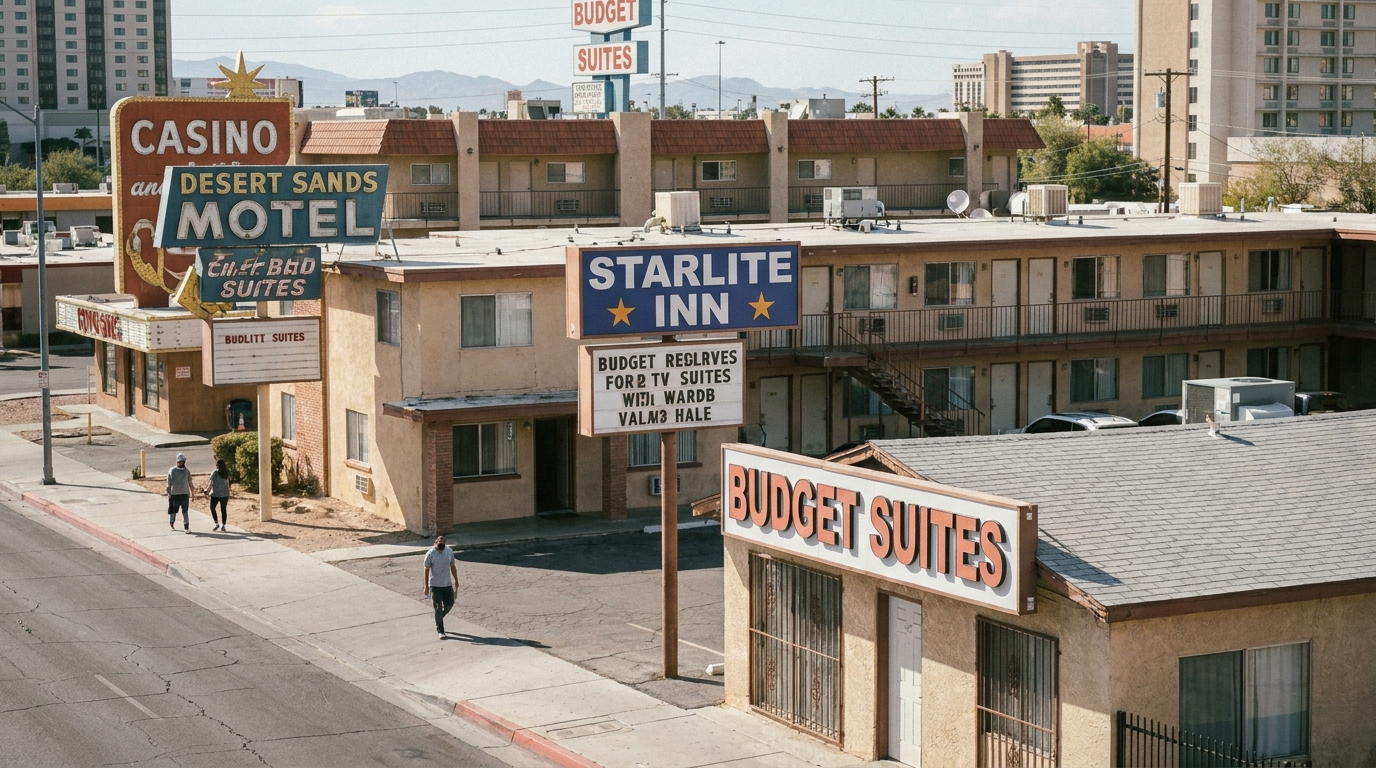 The North Strip: Budget Strip Stays - where to stay in las vegas