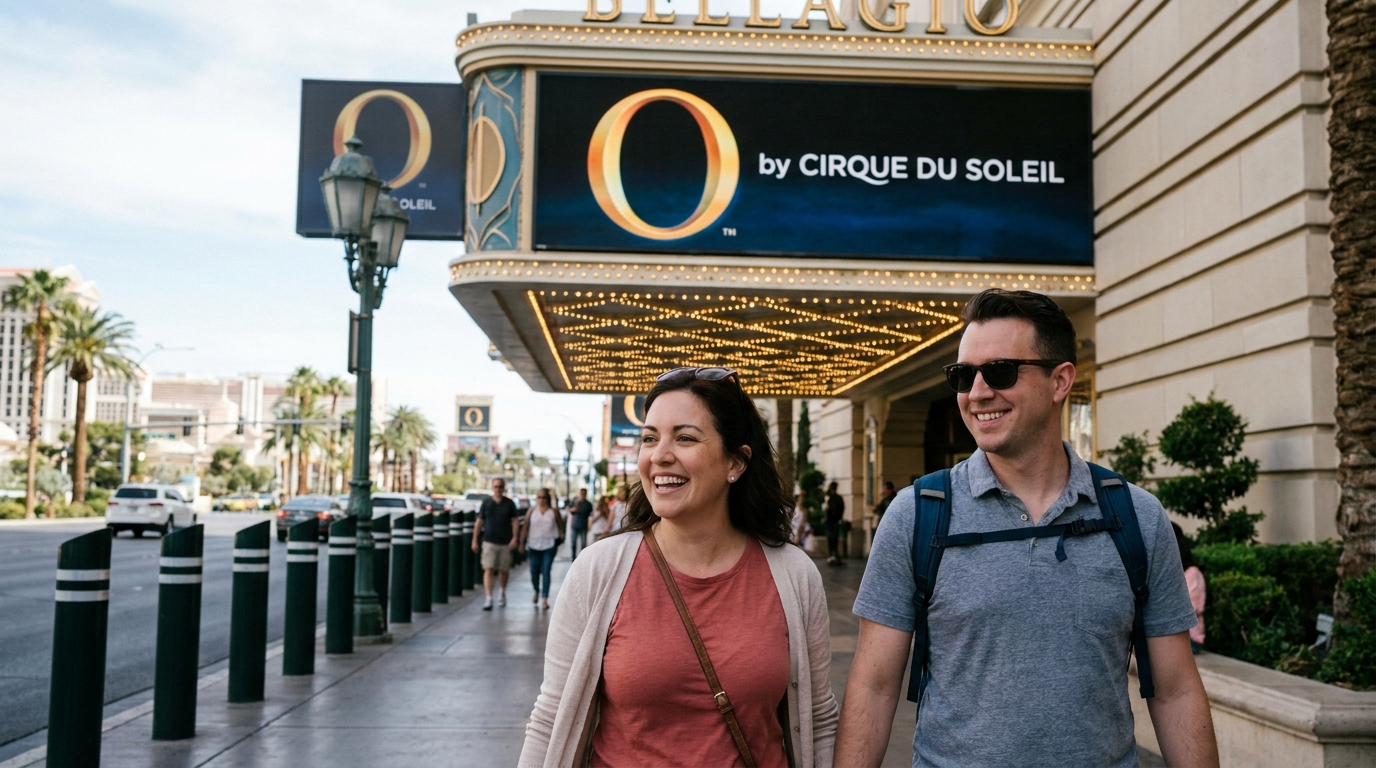 Day 2: Full Strip Sightseeing and a Show - las vegas itinerary 4 days