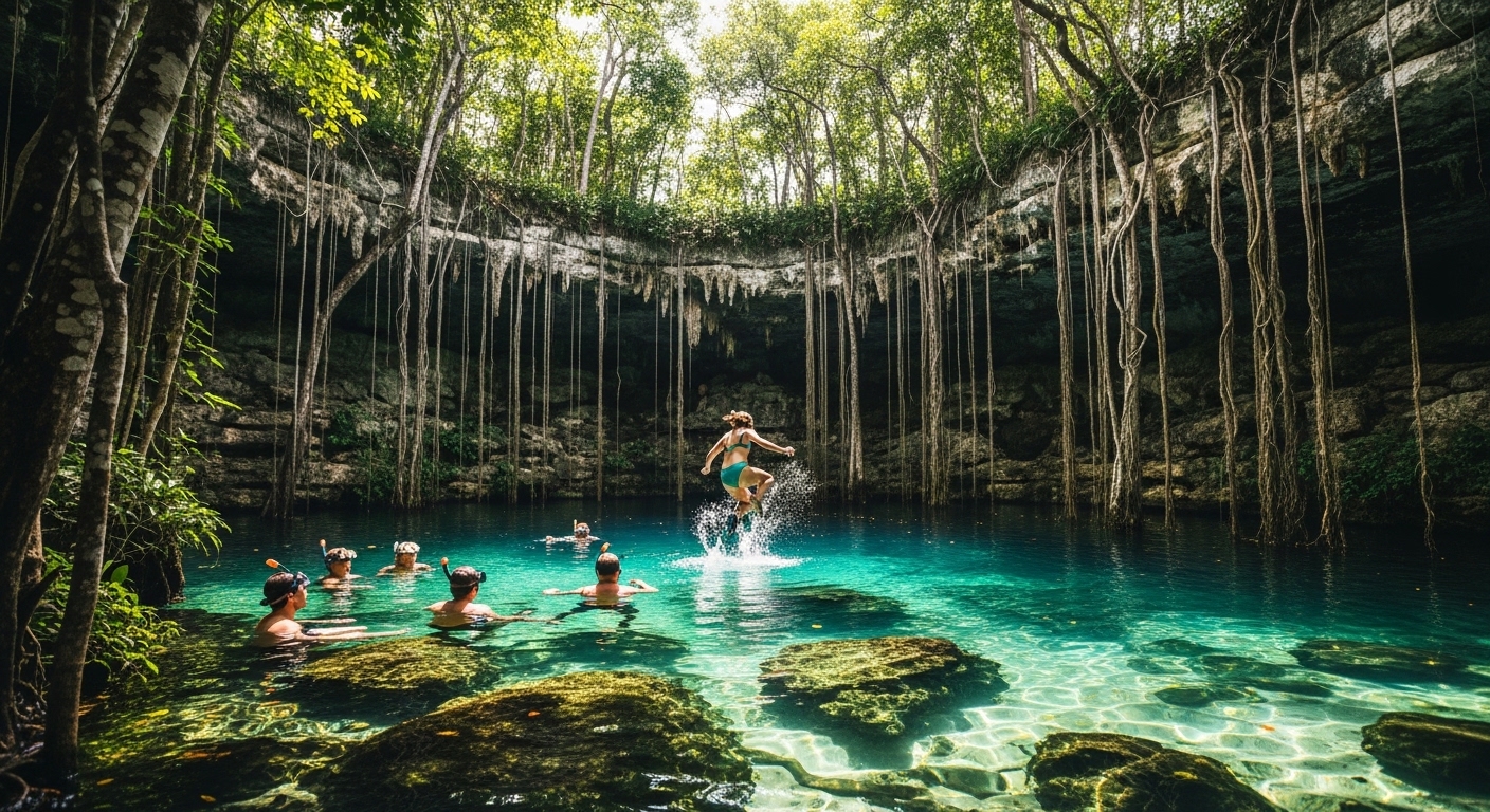 Day 2: Cenote Hopping Along the Coba Road - tulum itinerary 5 days