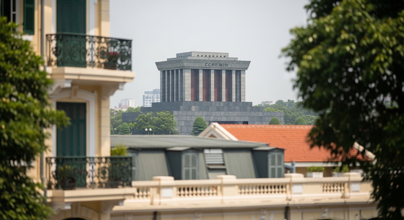 Day 2: Ho Chi Minh Mausoleum Complex and the French Quarter - hanoi itinerary 5 days